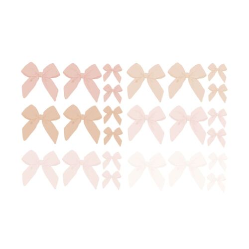 Stickers muraux en vinyle noeuds rose