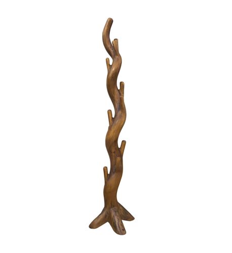 Portemanteau en bois beige, H 190 cm