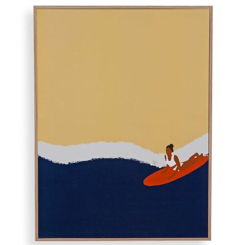 Tableau affiche surf 30x40cm