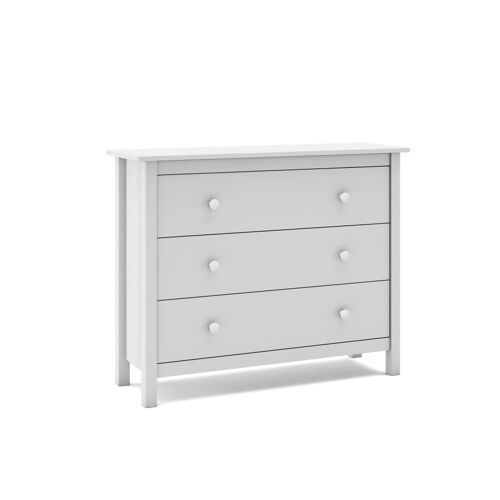 Commode 3 tiroirs 100x80 cm