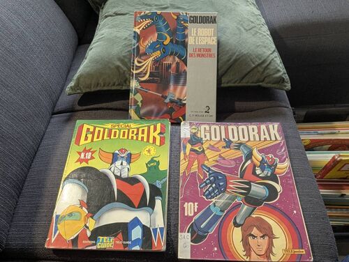 Lot De 2 Livres Goldorak