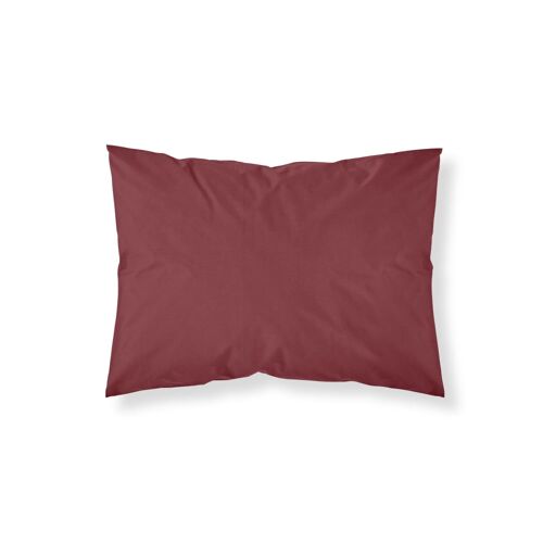 Taie D¿Oreiller 100 % Coton Rouge 45x125 Cm