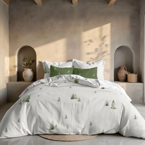 Housse De Couette 100 % Polyester Multicolore 260x240 Cm