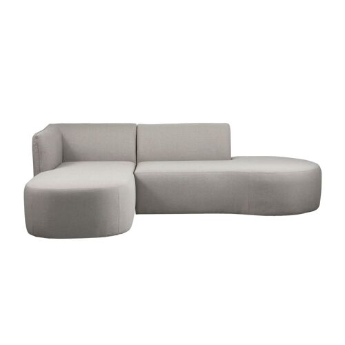 Salon De Jardin D'angle Gauche En Tissu D'extérieur Sable