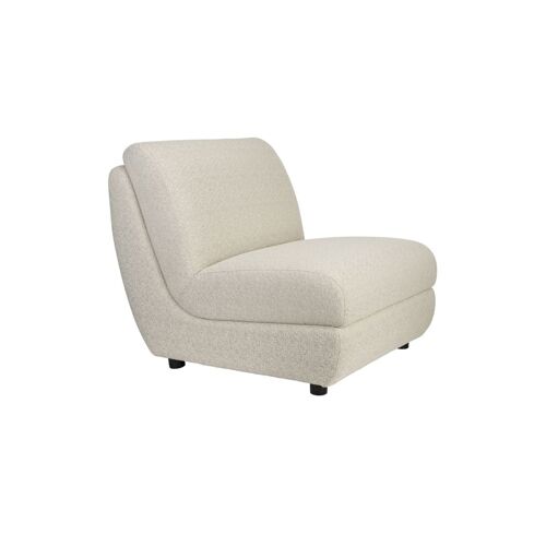 Zuiver - Fauteuil Tissu Mississipi par Zuiver - Blanc