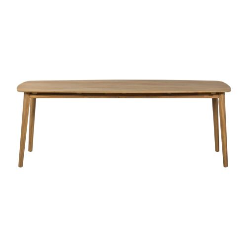 Table De Jardin En Bois D'acacia 6 Personnes Marron