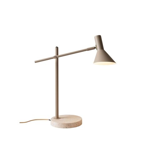Lampe De Table Métal Brun 44x18x59cm