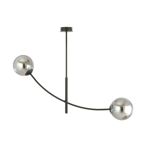 Suspension Avec Barre Verticale Orientable Et 2 Sphères Graphite