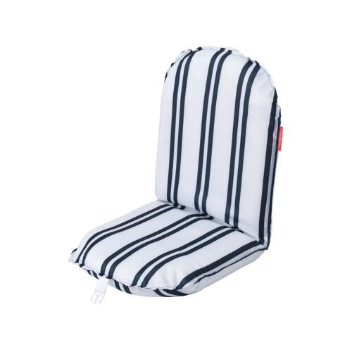 Chaise de Plage Polyester Pliable Bleu
