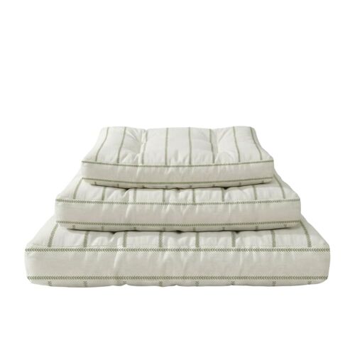 Lit Pour Chiens Et Chats En Coton Anti-Taches Vert 110x90x15 Cm