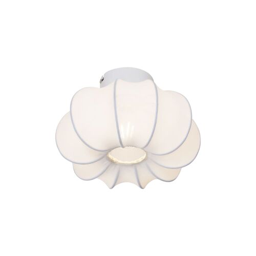 Plafonnier Japandi Blanc 27 Cm