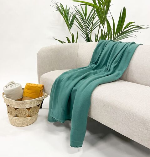 Plaid Pablo - Vert 150x200 Cm