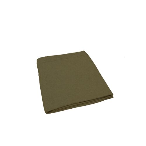Housse De Tête De Lit En Lin Vert 180x110cm