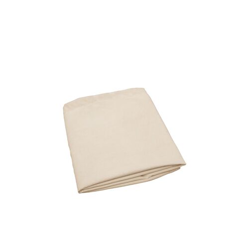 Housse de tête de lit en en velours côtele beige 140x110cm