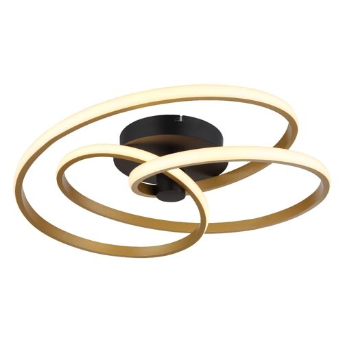 Plafonnier Métal Noir Mat, 16cm