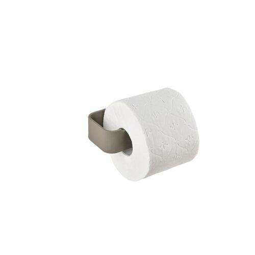 Porte-papier toilette en aluminium taupe