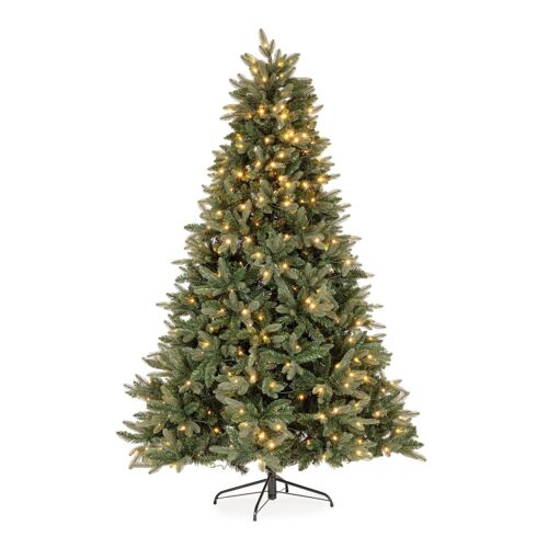 Sapin de Noël en polyéthylène et PVC, hauteur 150 cm, 1367 branches, 2