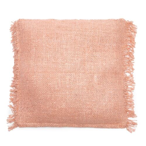 Coussin En Coton Rose 60x60