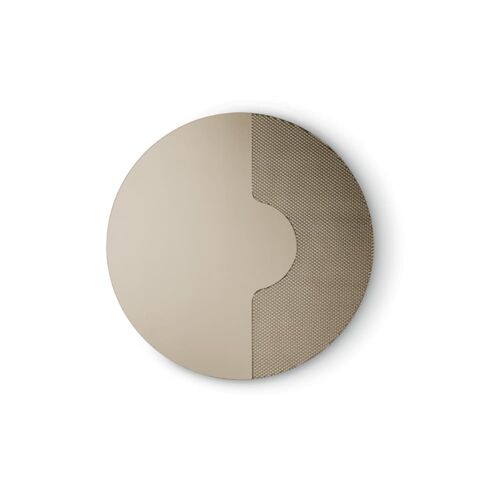 Miroir mural rond doré à¿ 160 cm