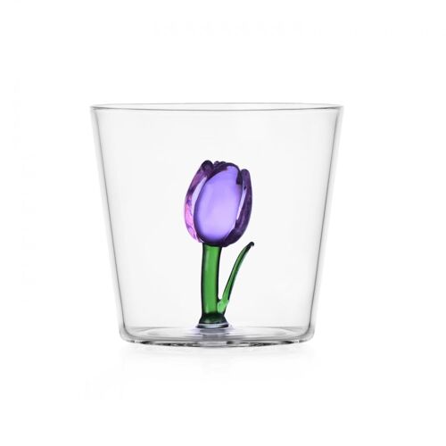 Verre Tulipe Violet
