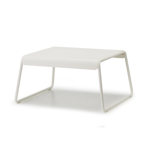 Table basse design en métal blanc