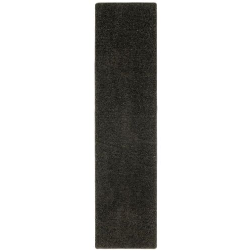 Tapis Couloir Uni Noir 100x300 Cm