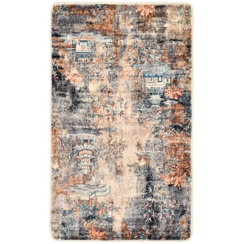 Tapis de bain moelleux - beige multi 50x60 cm