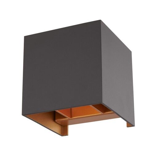 Applique Murale En Aluminium Noir