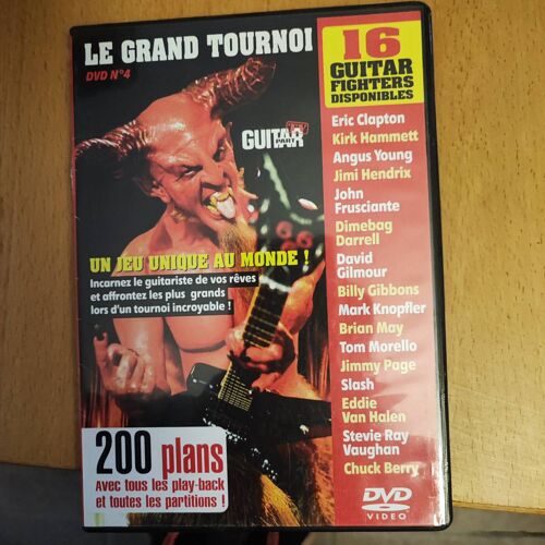 Dvd N 4 Le Grand Tournoi 16 Guitar Fighters