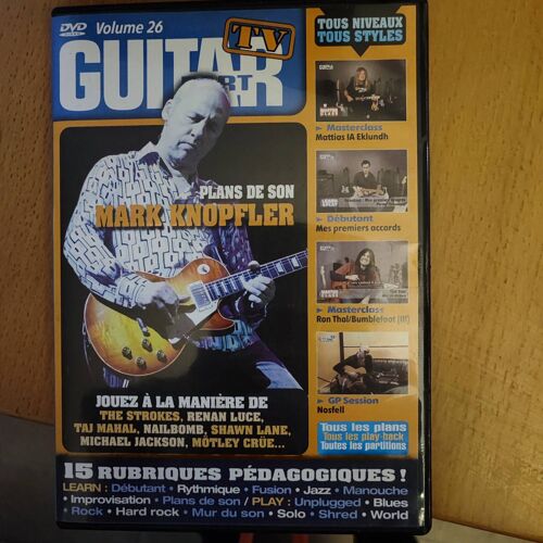Dvd 26 Guitar Jouez À La Manière De