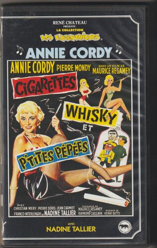 Vhs Fr Cigarettes Wisky Et Petites Pepee Annie Cordy