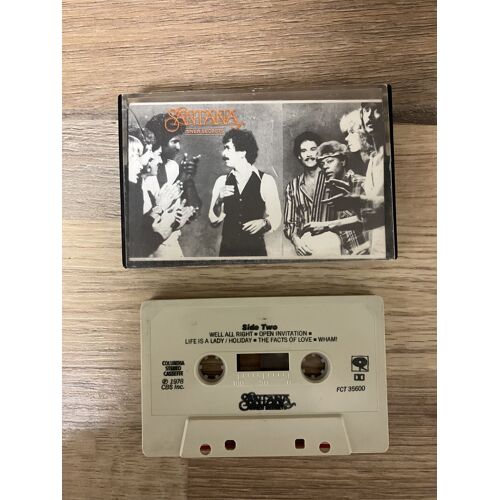 Cassette Audio-Santana-Inner Secrets