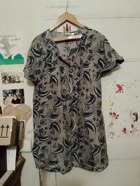 Robe En Soie Multicolore 42 Xl La Redoute Création.