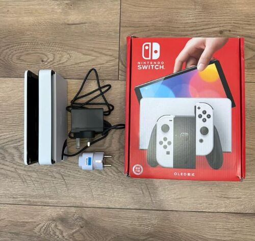 Console Oled Nintendo Switch, Écran 7 Pouces, Poignée Pomerstretching Con, Audio Amélioré, Réglable, Mode Tv Stable, Jeu Vidéo