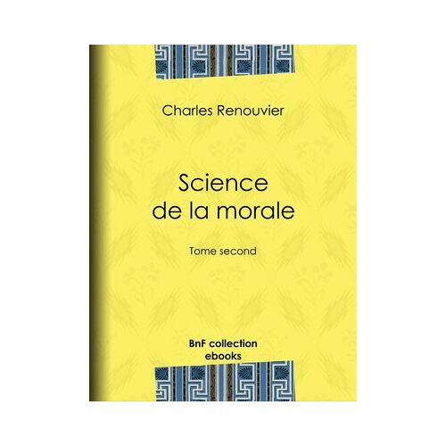 Science De La Morale