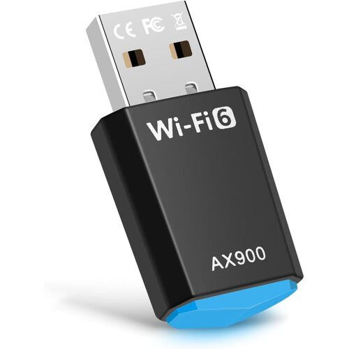 VornixorSarlshop-Clé WiFi 6 pour PC, Puissante AX900 Mbps Double Bande 5,8Ghz/2,4Ghz, Dongle WiFi Adaptateur USB WiFi Clé pour Windows 11/10