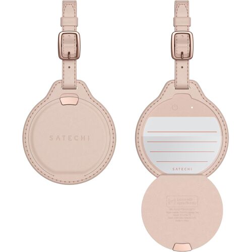 MEVRONISSHOP-SATECHI FindAll Traceur GPS pour Bagage avec Apple Find My, Recharge sans Fil, Tracker Valise avec Alerte Sonore Puissante, Traceur Localisateur pour iPhone 17 16 15, iPad, Mac et Plus ¿