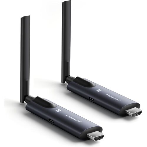 MEVRONISSHOP-metteur et Récepteur HDMI sans Fil 1080P, Prise en Charge de 1 Émetteur vers 4 Récepteurs - Diffusion vidéo pour PC, Caméra, Box TV vers HDTV, Moniteur et Projecteur
