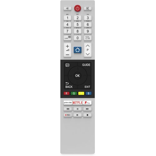 VornixorSarlshop-Remplacement Telecommande Toshiba CT-8543 adaptée à Télécommande Toshiba TV FHD UHD XUHD TV, Aucune Configuration Requise