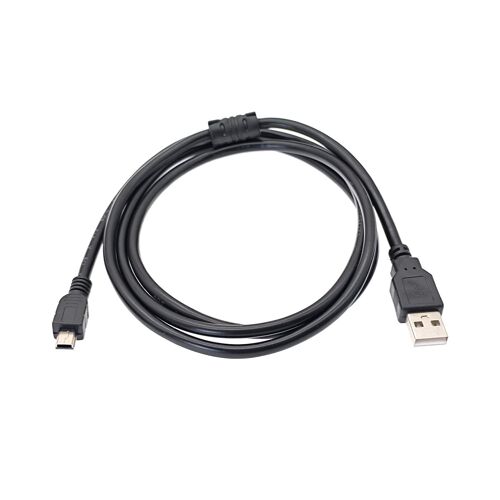 VornixorSarlshop-Câble charge USB pour Garmin GPS voiture Nuvi Edge Approach Colorado Dakota GPSMAP, câble USB A 2.0 vers Mini-B USB 5 broches pour GPS/caméra embarquée, câble charge remplacement