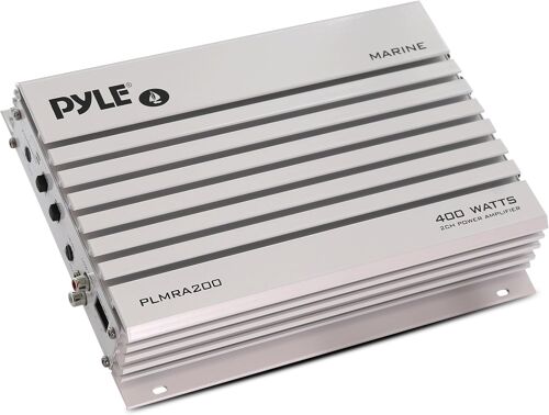 Vornixorsarlshop-Amplificateur Étanche Avec 2 Canaux Et Une Puissance De 400 Watts. Idéal Pour Bateau, Scooter De Mer Etc.