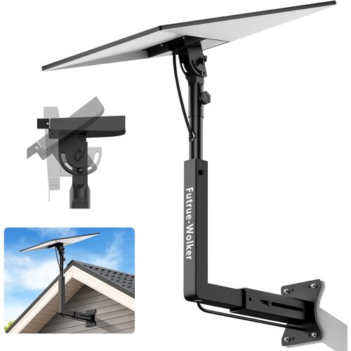 MEVRONISSHOP-Starlink Support pour Gen 3, Support Starlink Gen 3 Ajustable, Support Mural avec Adaptateur Tubulaire Gen 3 pour Kit Internet Starlink Gen 3 Satellite