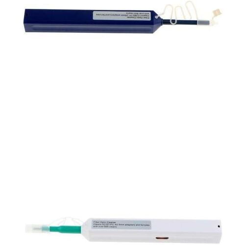 VornixorSarlshop-Lot de 2 nettoyants à Fibre Optique 1,25 mm LC/MU 2,5 mm SC/St / FC LWL