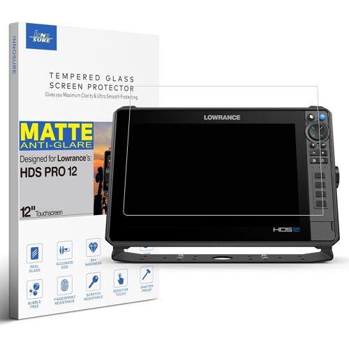 VornixorSarlshop-Film de protection d'écran en verre trempé pour écran tactile Lowrance HDS PRO 12" - Accessoire anti-reflet (mat)
