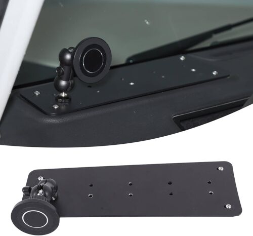 VornixorSarlshop-Support de téléphone portable compatible avec tableau de bord INEOS Grenadier - Plaque de base adaptateur universelle - Compatible avec plus de 20 supports magnétiques et têtes d'ara