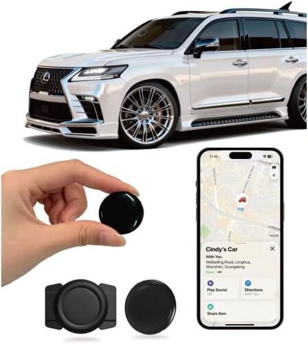 Vornixorsarlshop-Traceur Voiture Magnétique Compatible Apple Localiser, Balise Bluetooth Véhicule Sans Abonnement, Alternative Gps Auto Discrète Pour Voiture & Moto,