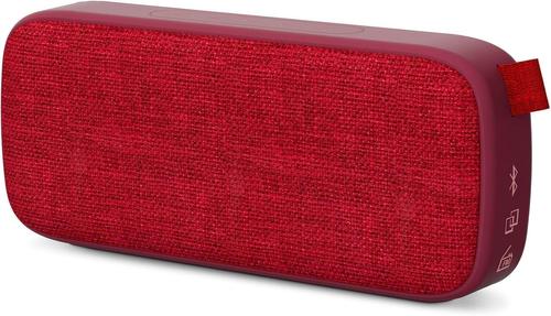 VornixorSarlshop-Energy Fabric Box 3+ Trend (TWS, Bluetooth v5.0, 6 W, USB&microSD MP3, FM Radio, Audio-In) - Rouge