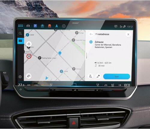 VornixorSarlshop-Compatible avec Volkswagen VW ID3 ID.3 Facelift 2024-2026, film de protection d'écran en verre trempé 9H, pour accessoires Volkswagen ID3 ID.3 Facelift (12,9 pouces)
