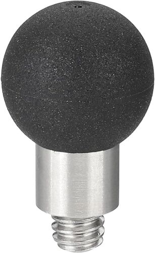 VornixorSarlshop-0.67"" Base À Boule Adaptateur À Boule avec Boulon Fileté 1/4"" en Acier Inoxydable pour Action Cam Caméscope Compatible pour Bras À Double Embout Monture Motos Véhicule, Argent
