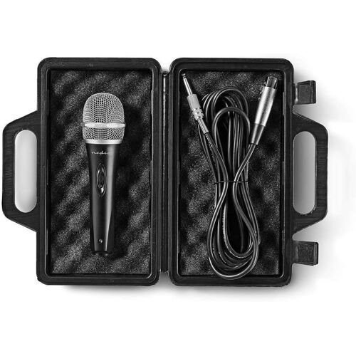 VornixorSarlshop-Microphone Filaire Nedis MPWD50CBK